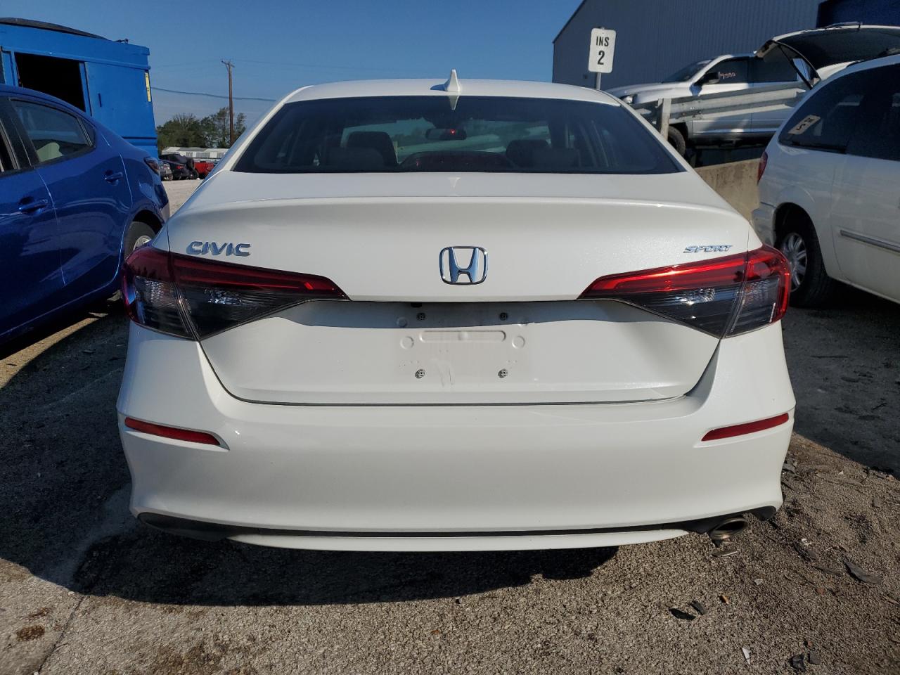 2022 HONDA CIVIC SPORT VIN:2HGFE2F58NH593685