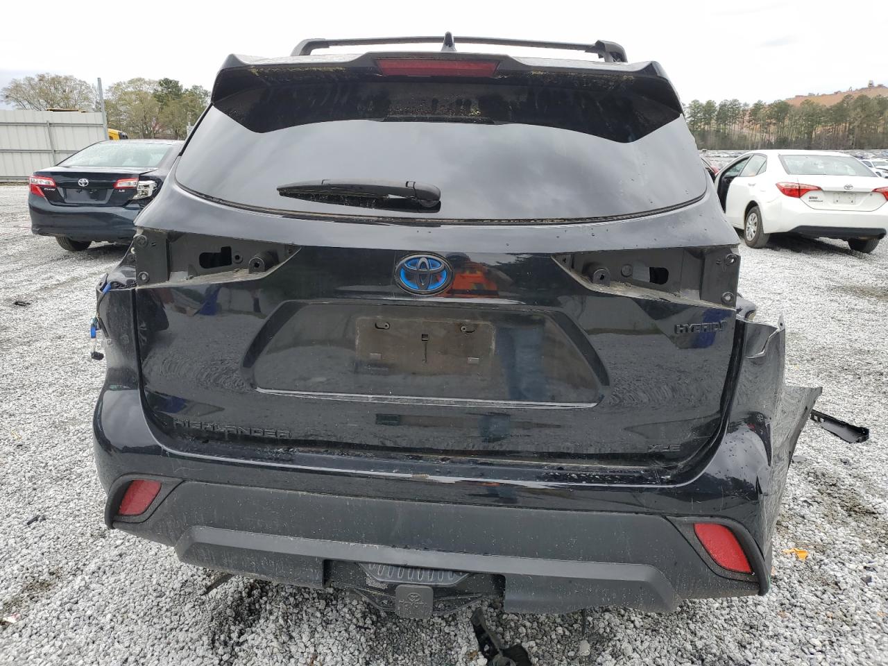 2022 TOYOTA HIGHLANDER HYBRID XLE VIN:5TDGBRCH7NS554106
