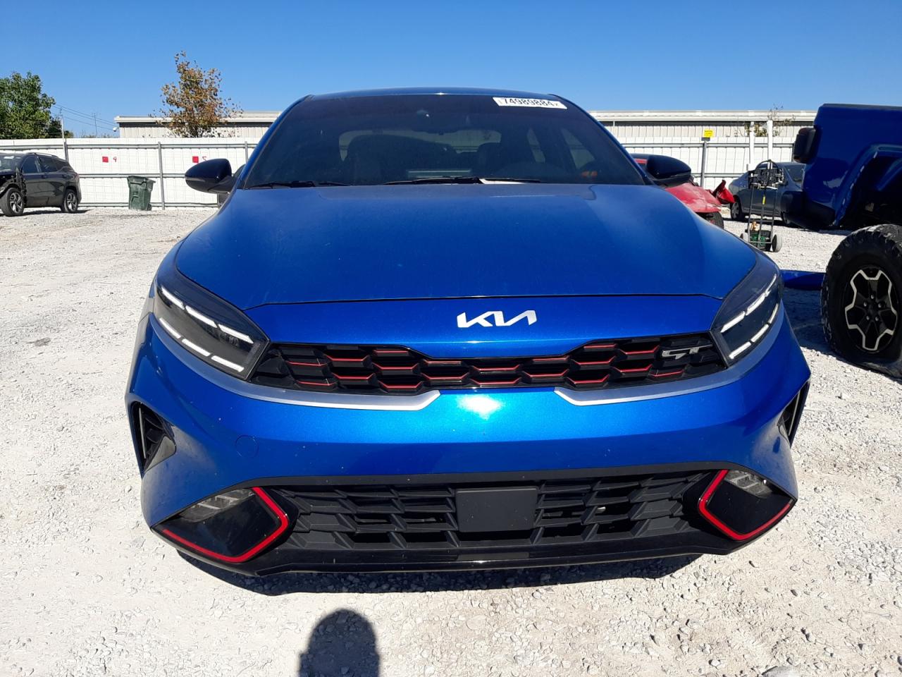 2022 KIA FORTE GT VIN:3KPF44AC9NE494193