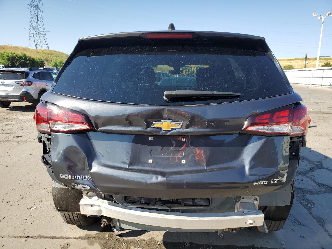 2022 CHEVROLET EQUINOX LT VIN:3GNAXUEV5NS100310