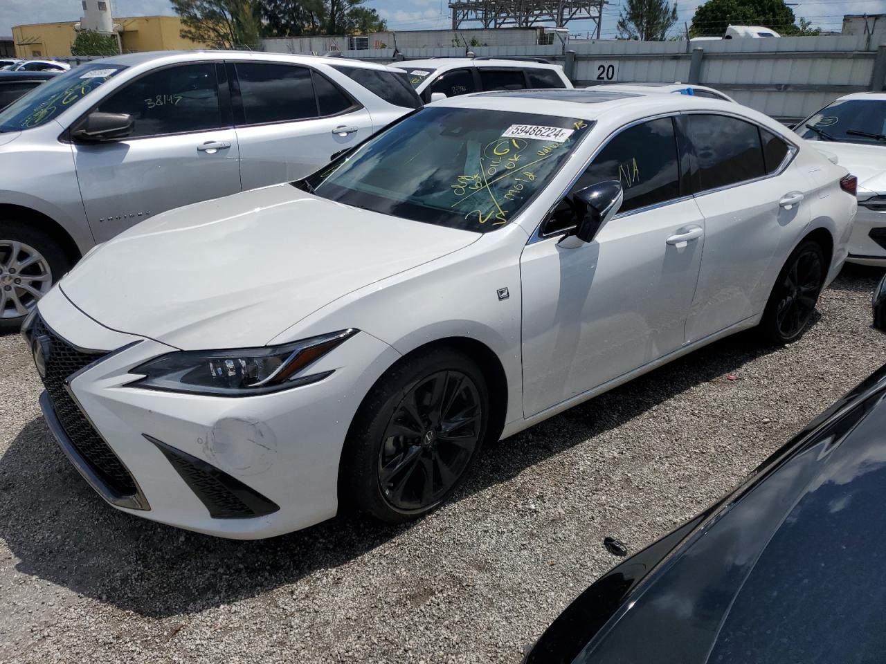 2022 LEXUS ES 350 BASE VIN:58AGZ1B15NU111129