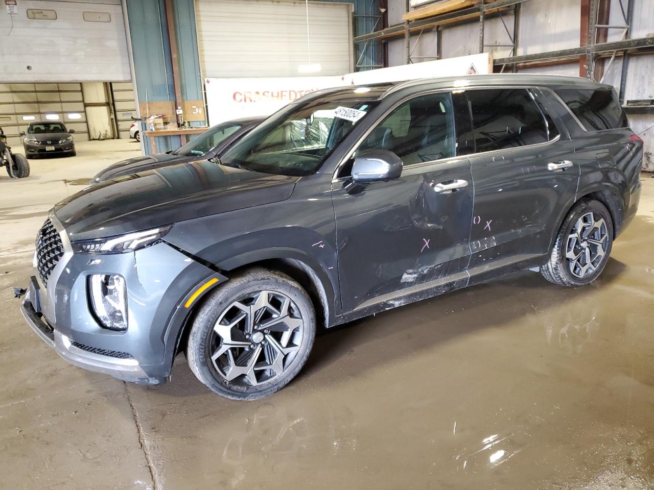 2022 HYUNDAI PALISADE CALLIGRAPHY VIN:KM8R7DHE6NU393878