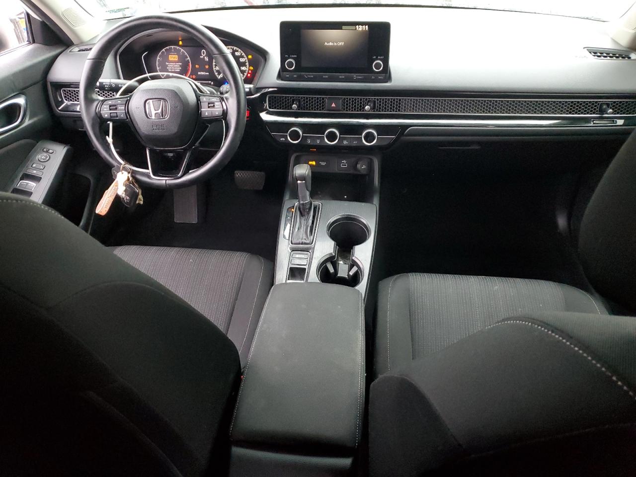 2022 HONDA CIVIC EX VIN:JHMFE1F79NX008195