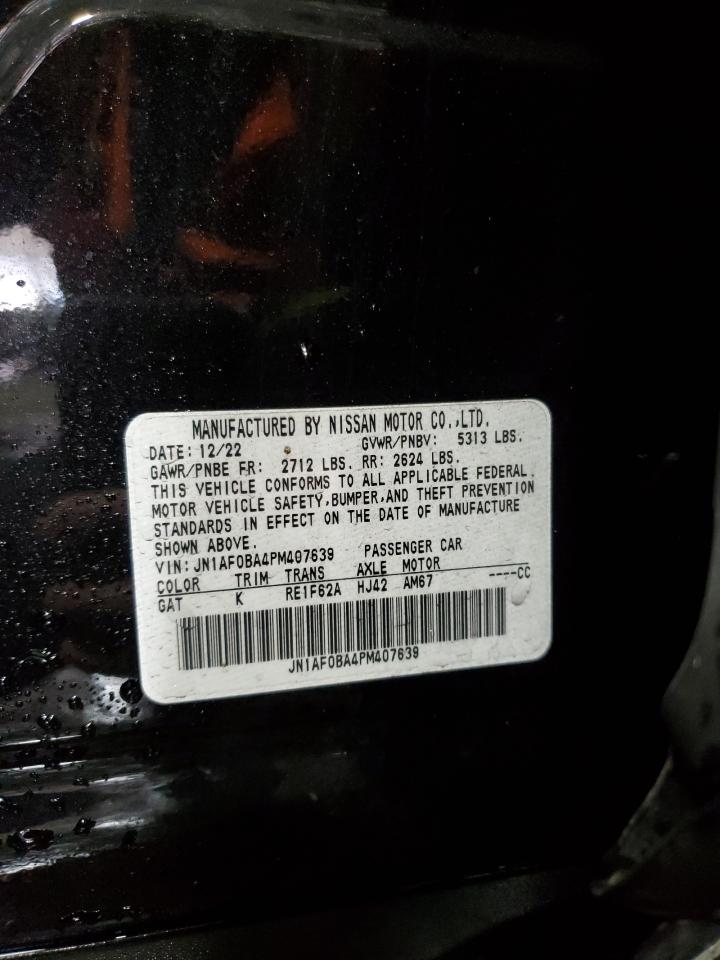 2023 NISSAN ARIYA ENGAGE VIN:JN1AF0BA4PM407639