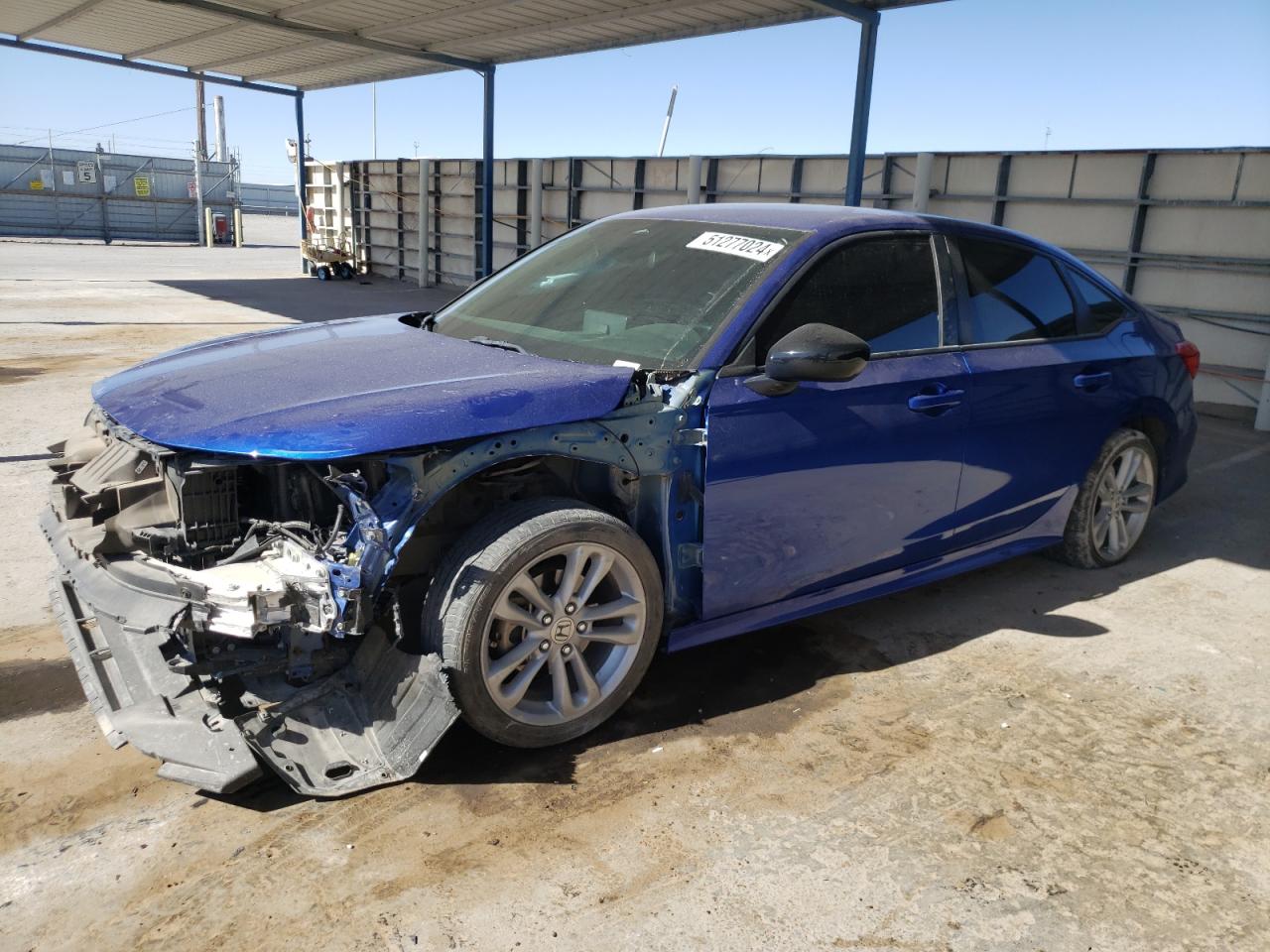 2022 HONDA CIVIC SPORT VIN:2HGFE2F50NH568392