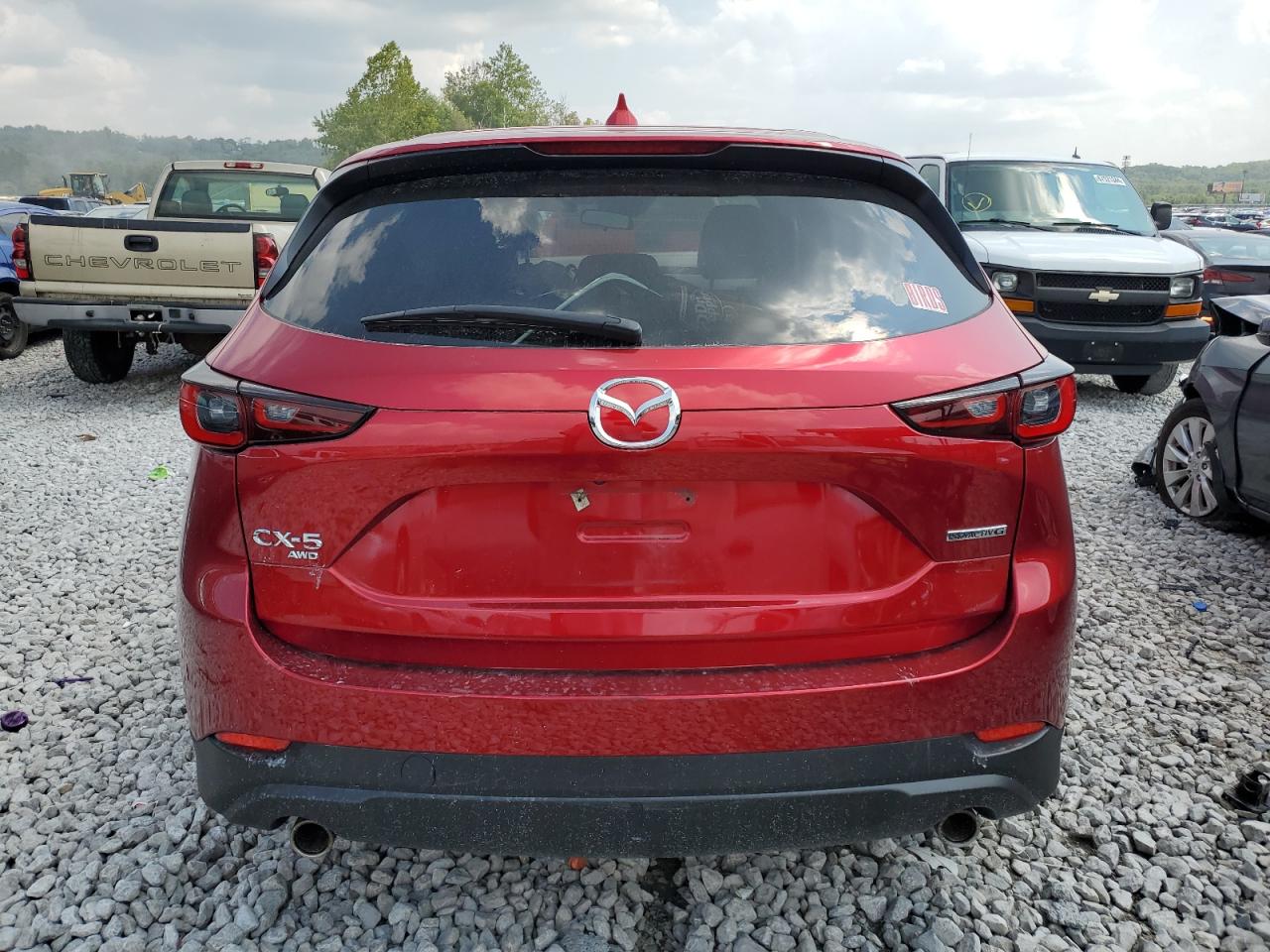 2022 MAZDA CX-5 SELECT VIN:JM3KFBBMXN0637303
