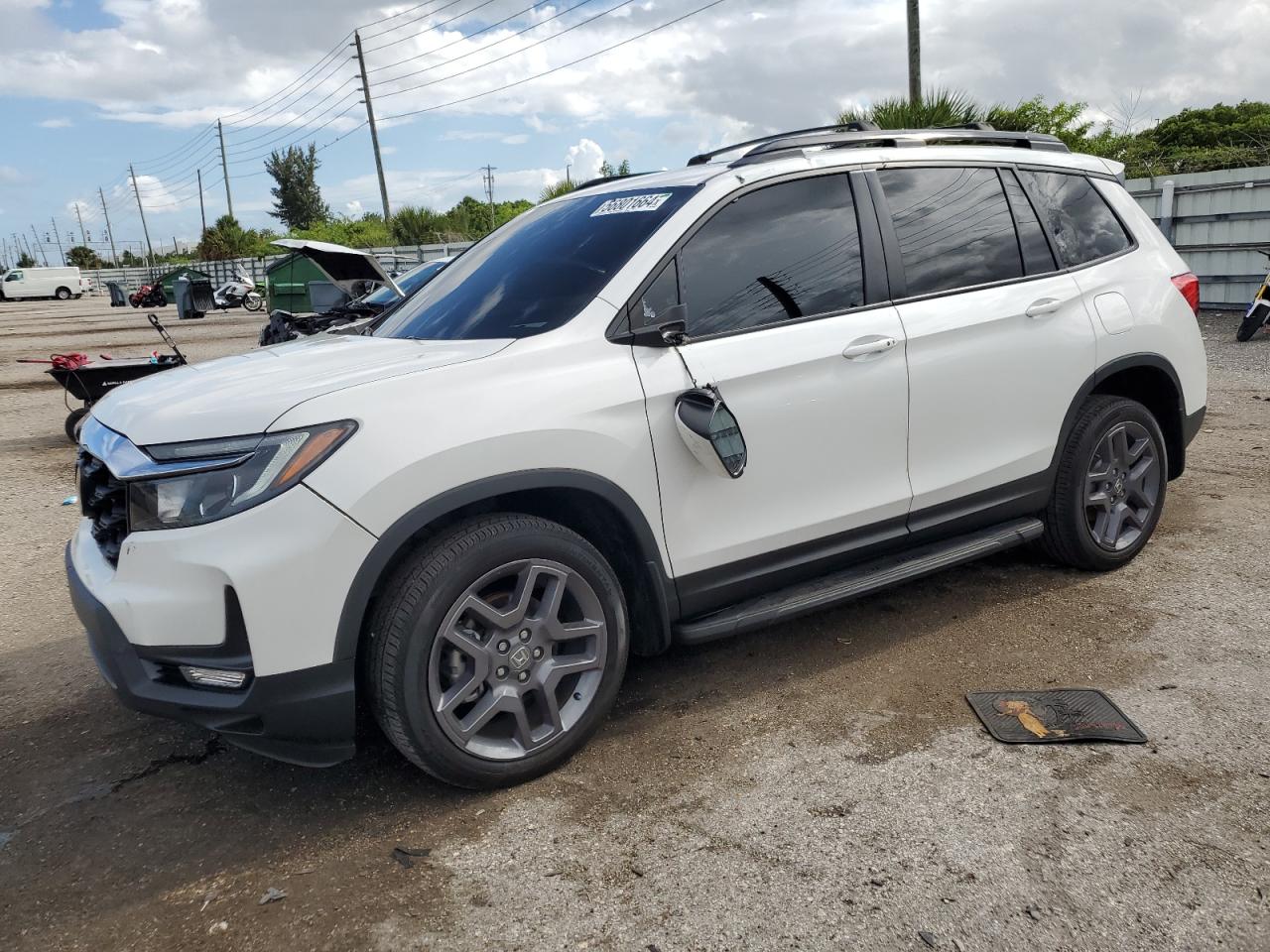 2023 HONDA PASSPORT EXL VIN:5FNYF8H5XPB001801