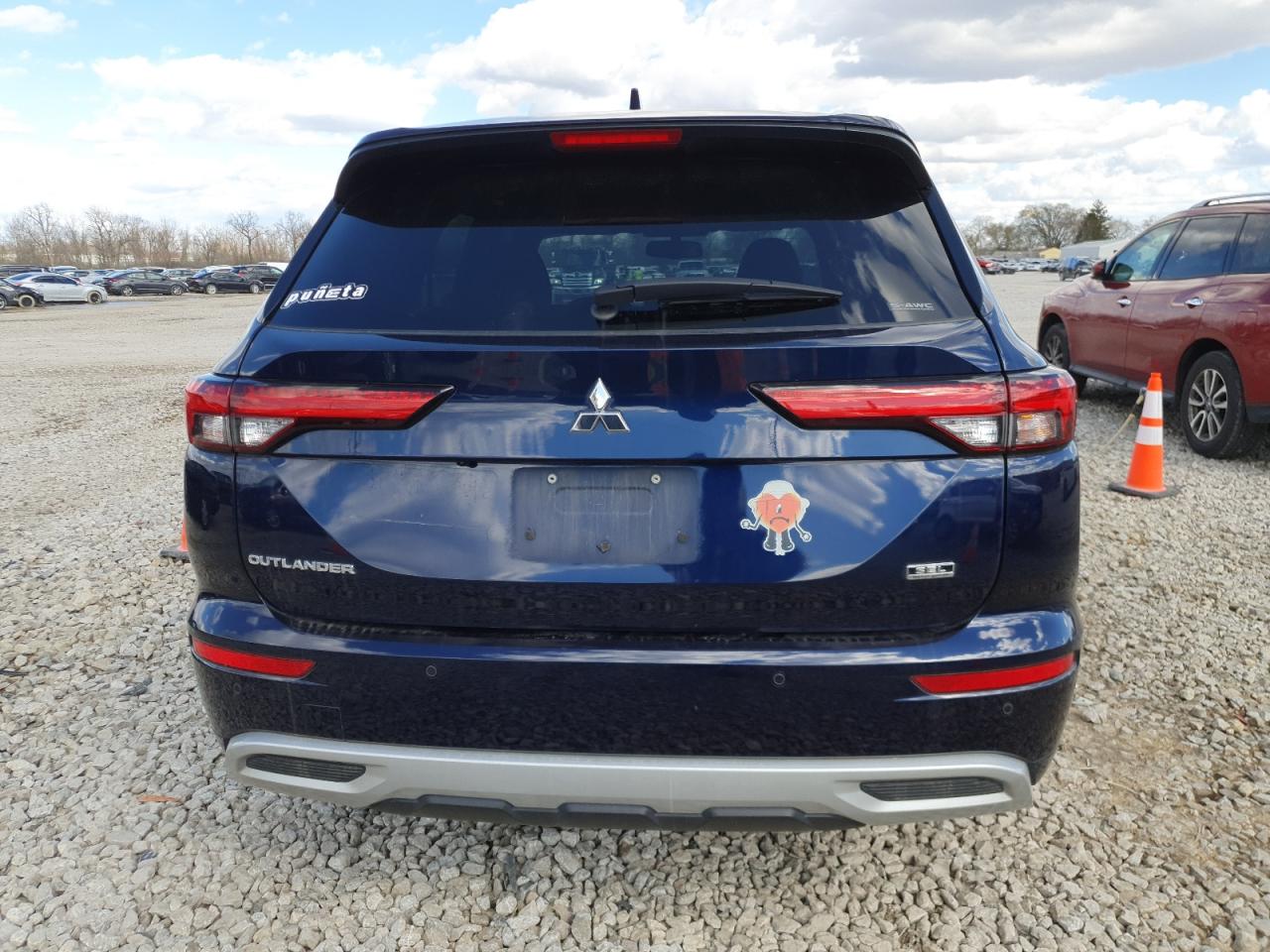 2022 MITSUBISHI OUTLANDER SEL VIN:JA4J4VA87NZ088651