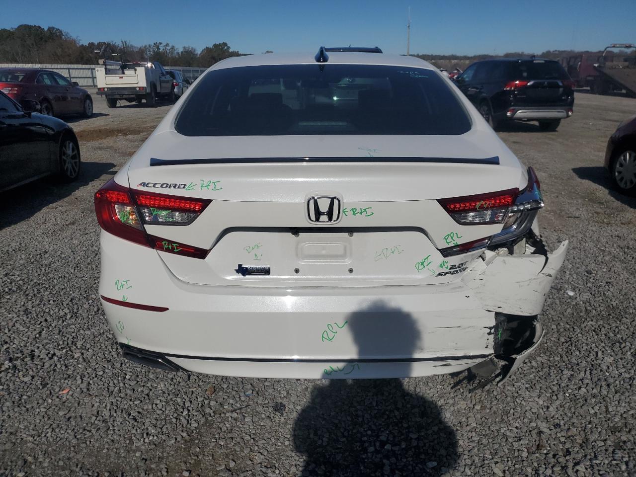 2022 HONDA ACCORD SPORT VIN:1HGCV2F38NA001654