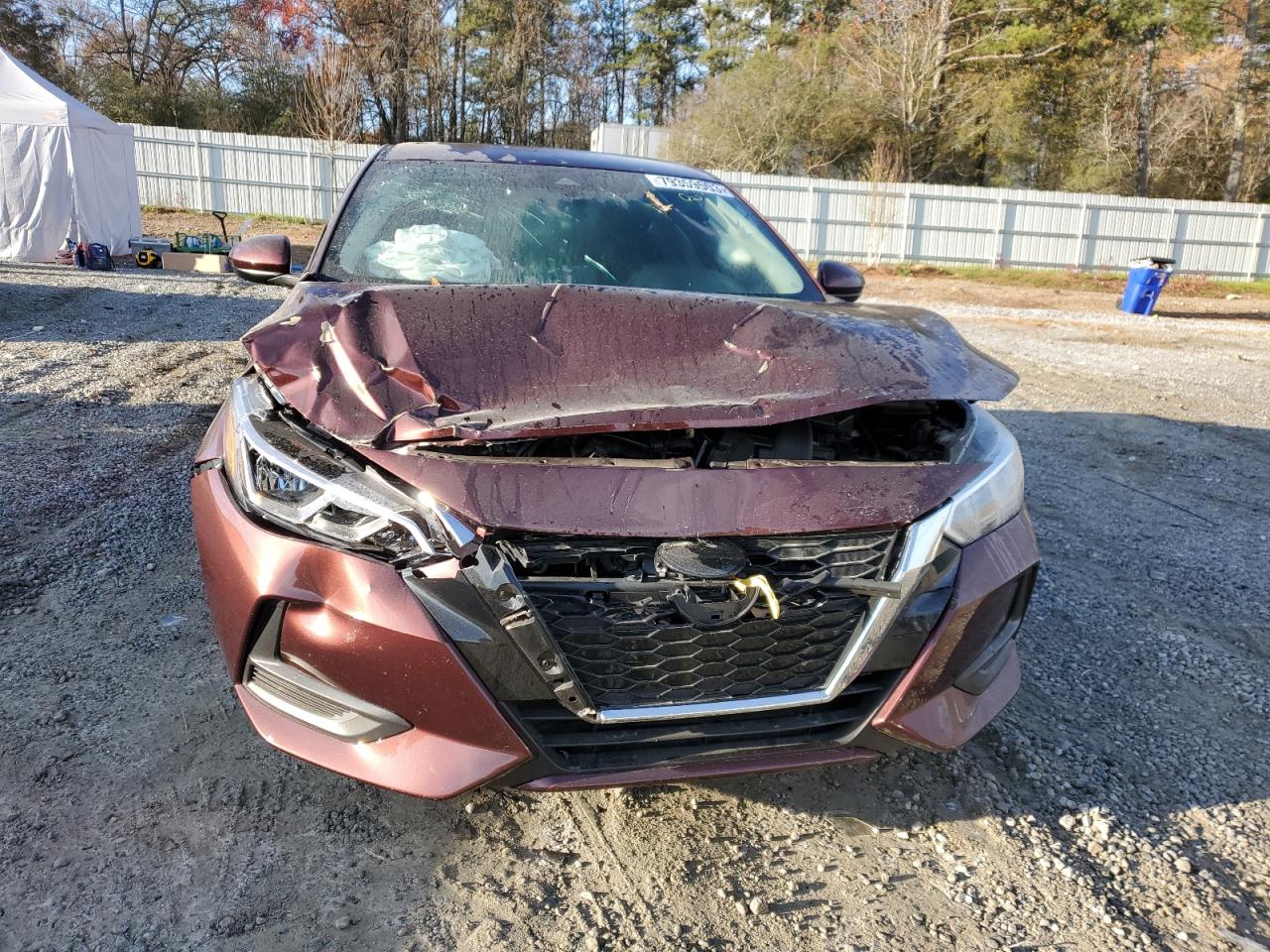 2022 NISSAN SENTRA SV VIN:3N1AB8CV5NY208637