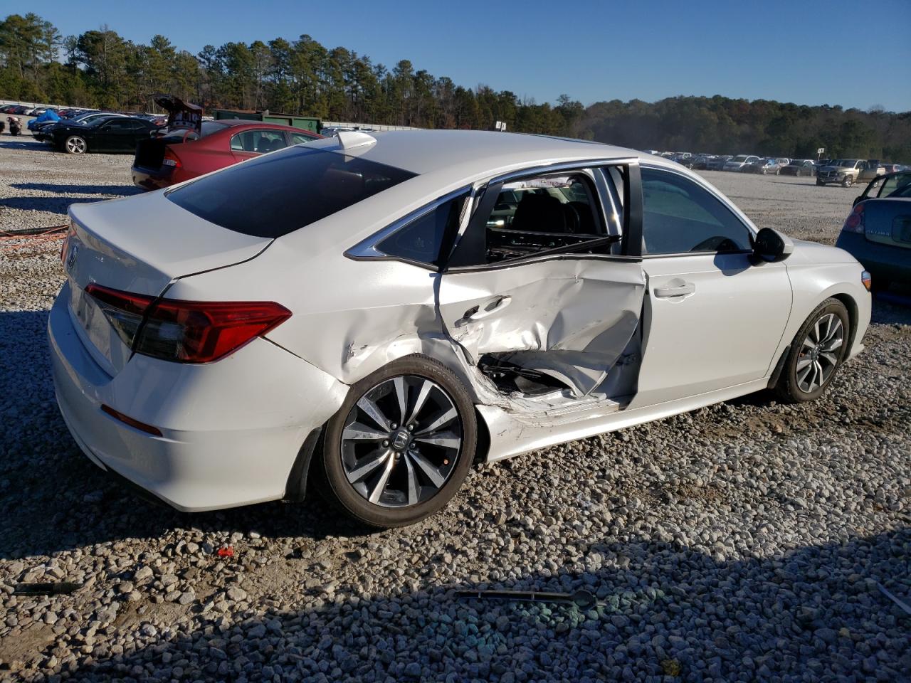 2022 HONDA CIVIC EX VIN:JHMFE1F71NX004335
