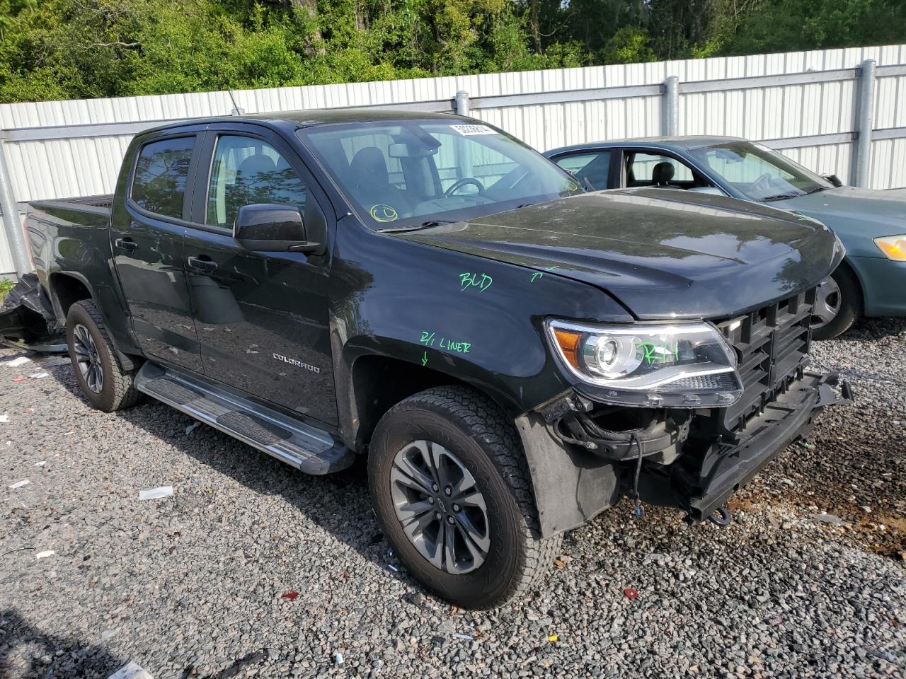 2022 CHEVROLET COLORADO Z71 VIN:1GCGSDEN7N1185718