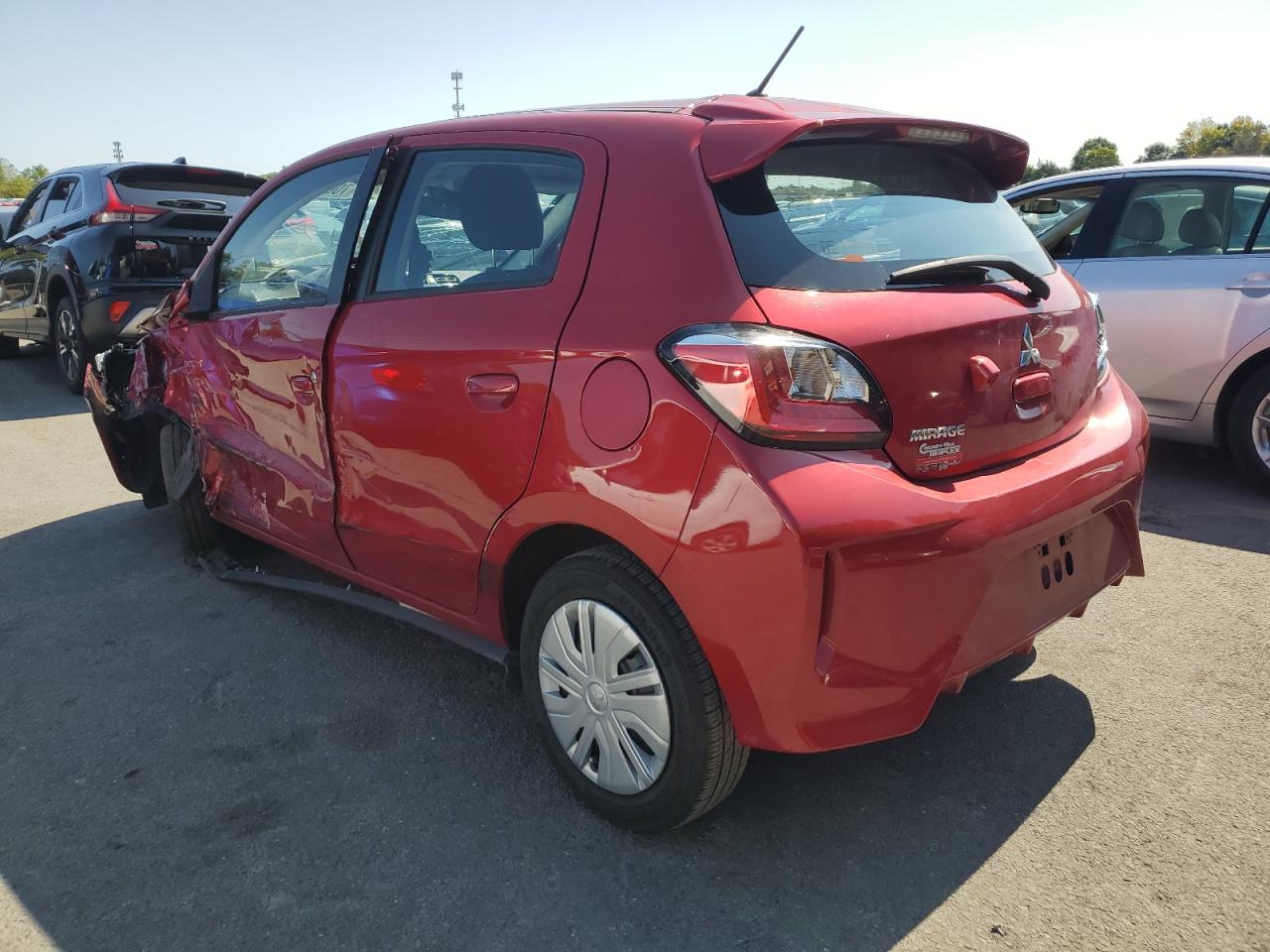 2022 MITSUBISHI MIRAGE ES VIN:ML32AUHJ1NH008713