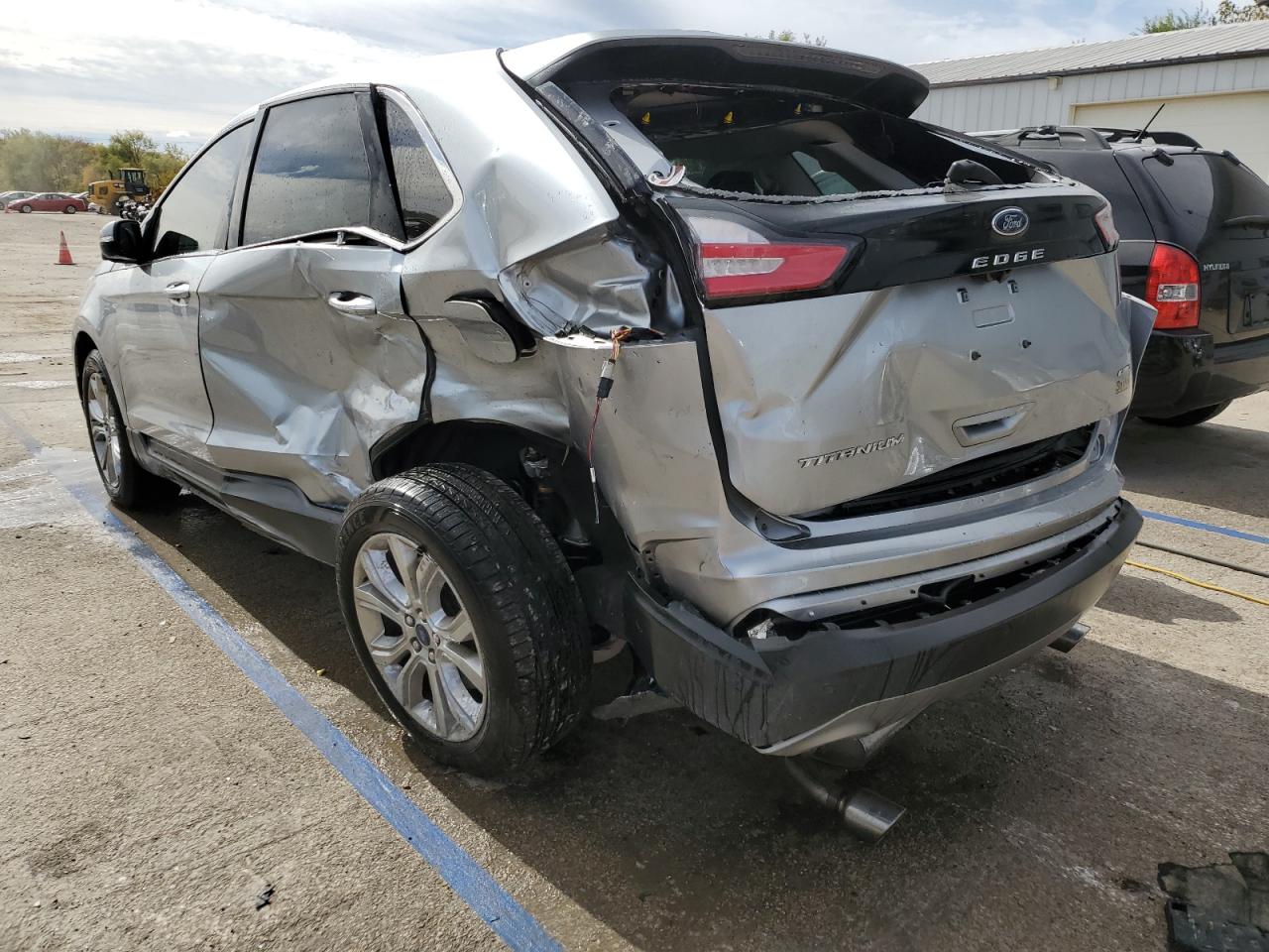 2022 FORD EDGE TITANIUM VIN:2FMPK4K96NBA24395