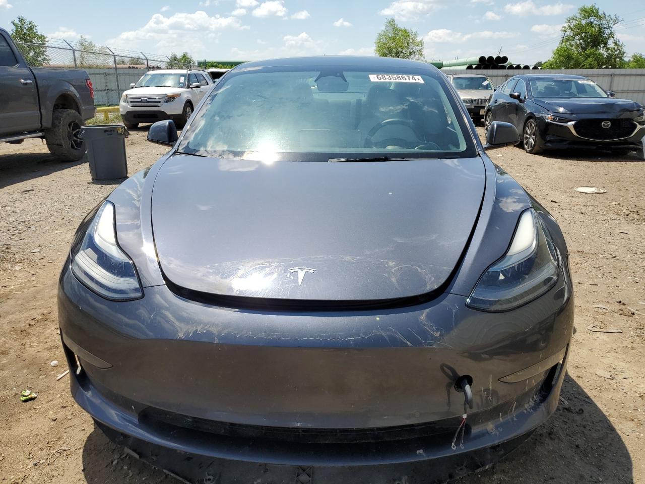 2022 TESLA MODEL 3  VIN:5YJ3E1EB8NF135959