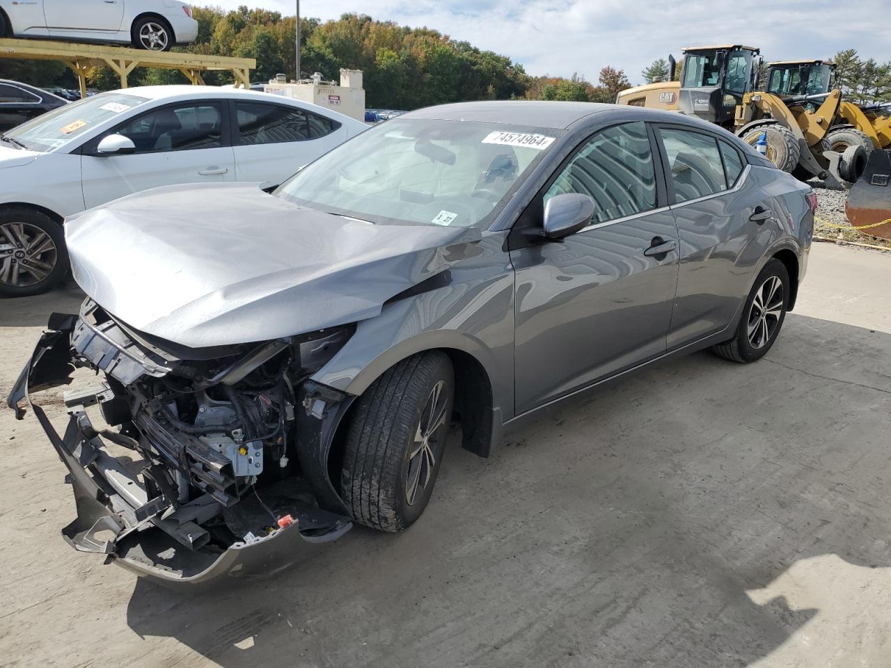2022 NISSAN SENTRA SV VIN:3N1AB8CV5NY221937
