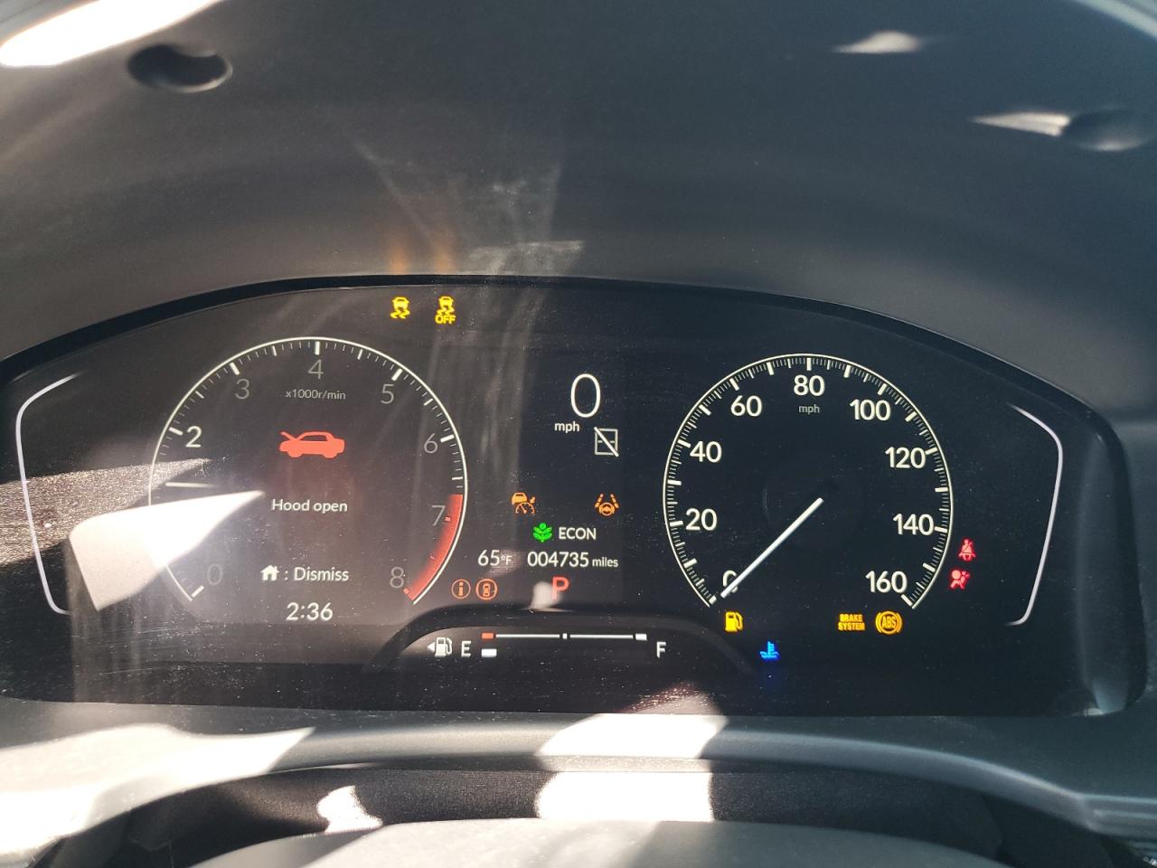 2024 HONDA CIVIC SPORT VIN:2HGFE2F58RH592042