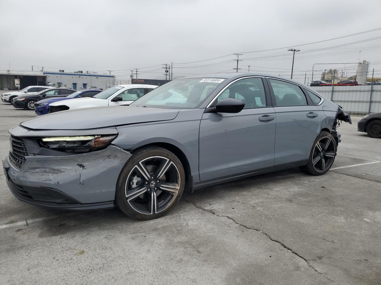 2023 HONDA ACCORD HYBRID SPORT VIN:WP0AA2A8XNS255297