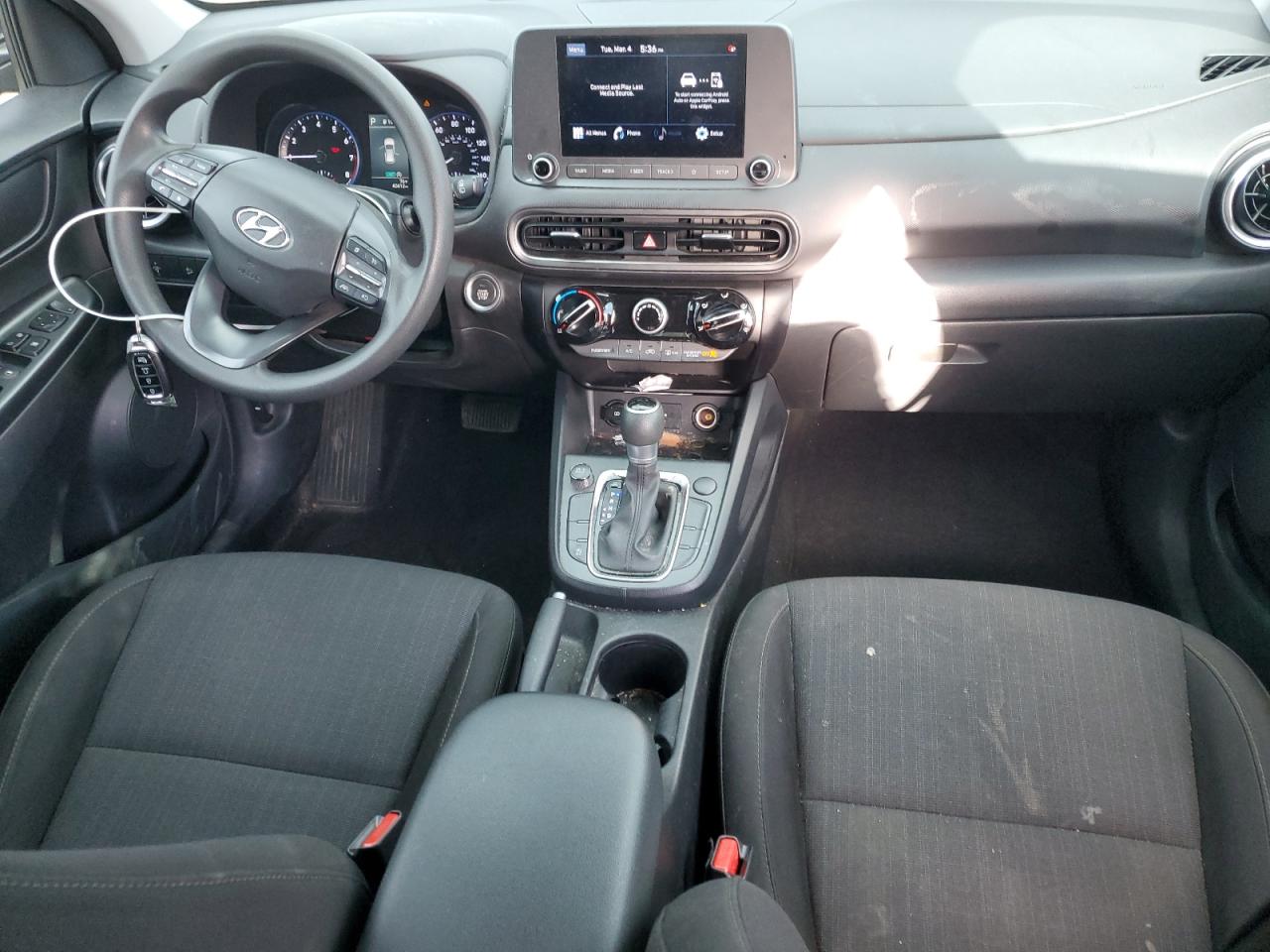 2022 HYUNDAI KONA SEL VIN:KM8K62ABXNU843332