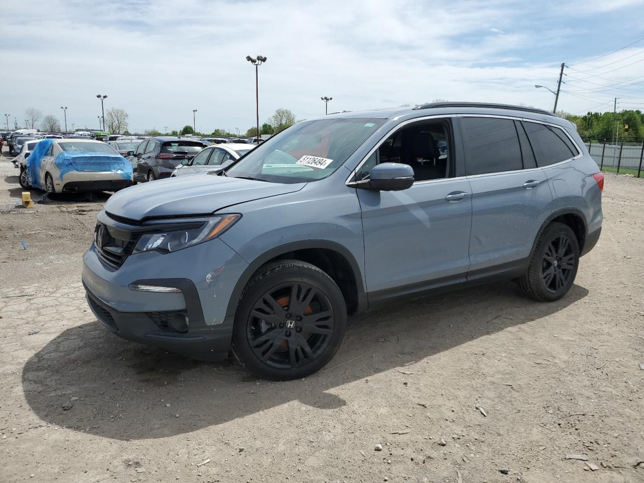 2022 HONDA PILOT SE VIN:5FNYF6H2XNB097680