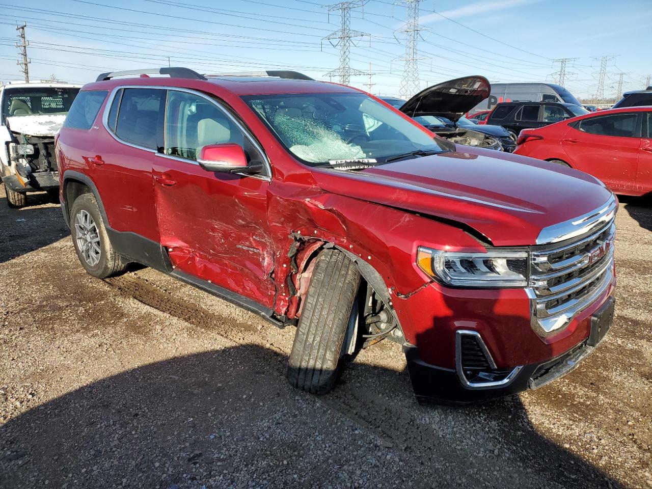 2023 GMC ACADIA SLT VIN:1GKKNULS9PZ250121