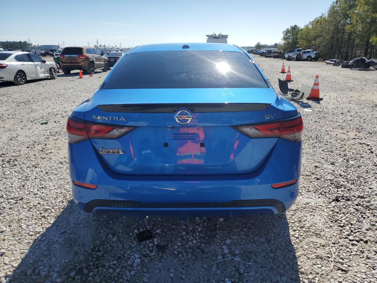 2022 NISSAN SENTRA SV VIN:JN8AT2MV5HW009156