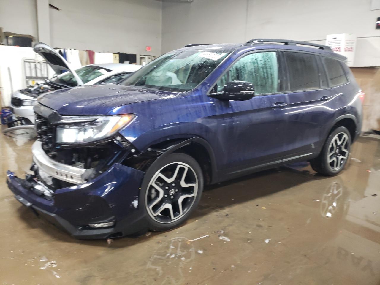 2022 HONDA PASSPORT ELITE VIN:5FNYF8H0XNB007521