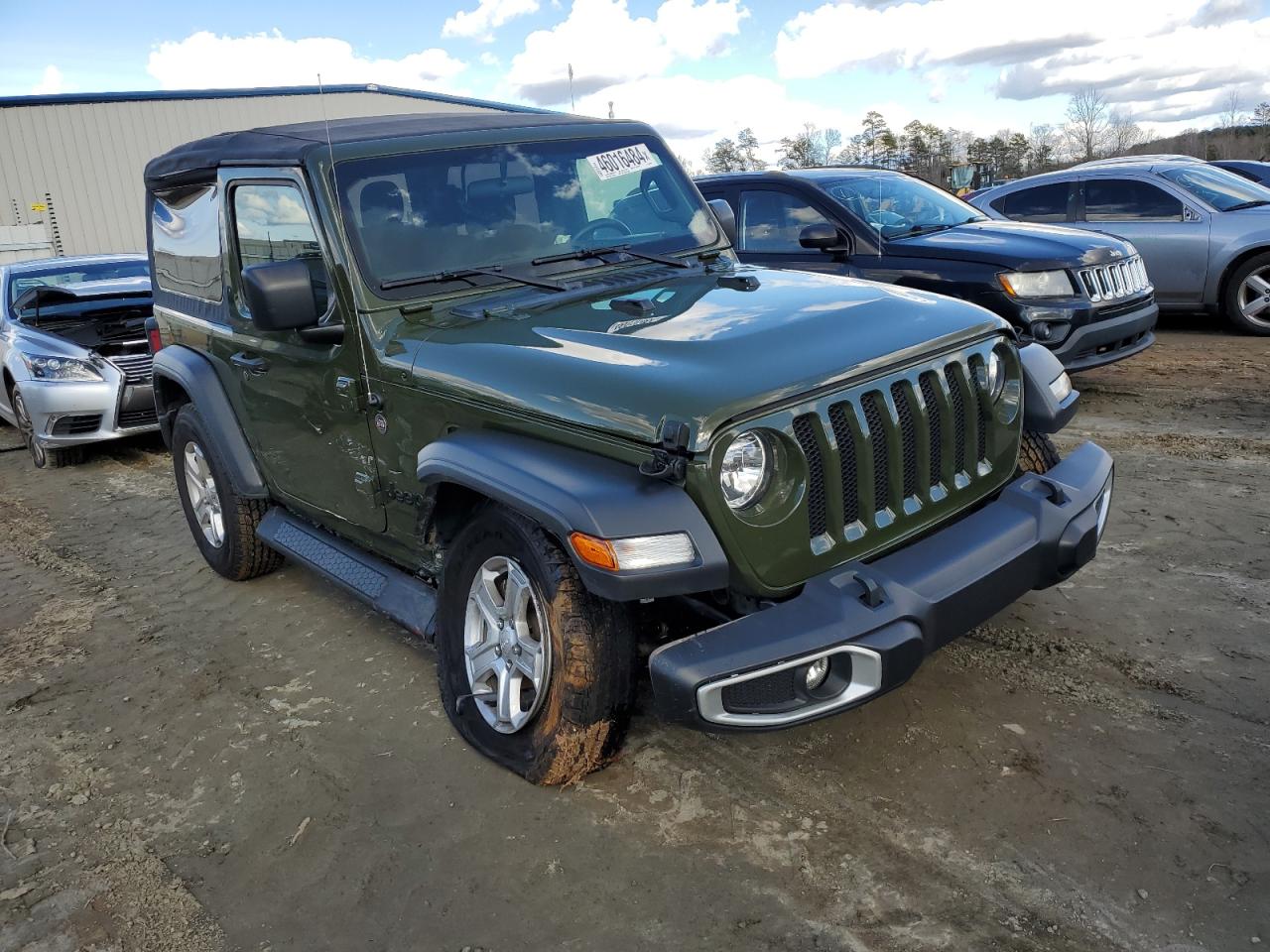 2022 JEEP WRANGLER SPORT VIN:1C4GJXAN1NW168670