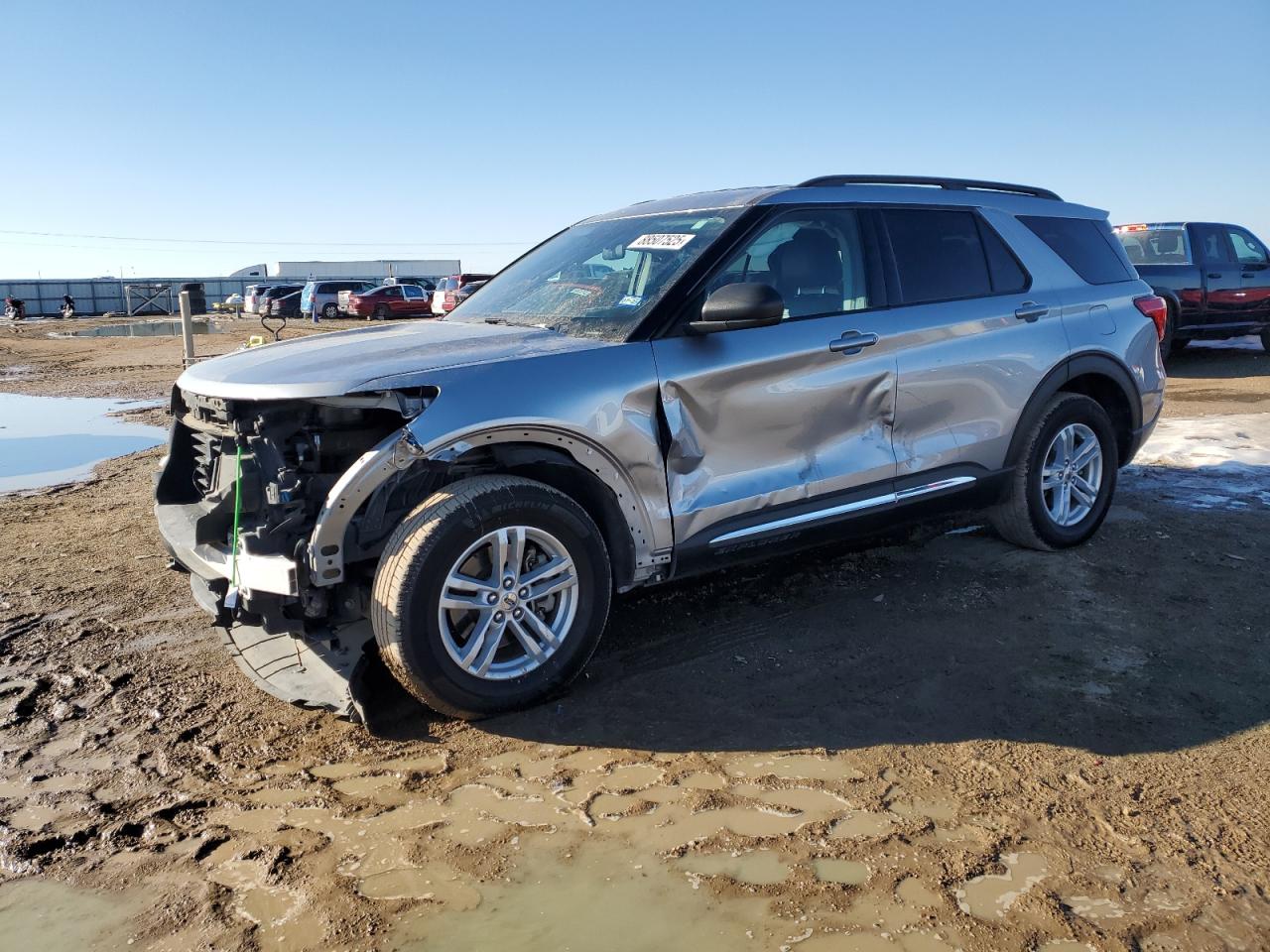 2022 FORD EXPLORER XLT VIN:1FMSK8DH3NGB05465