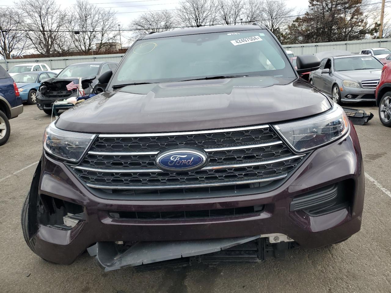 2022 FORD EXPLORER XLT VIN:1FMSK7DH6NGC30647