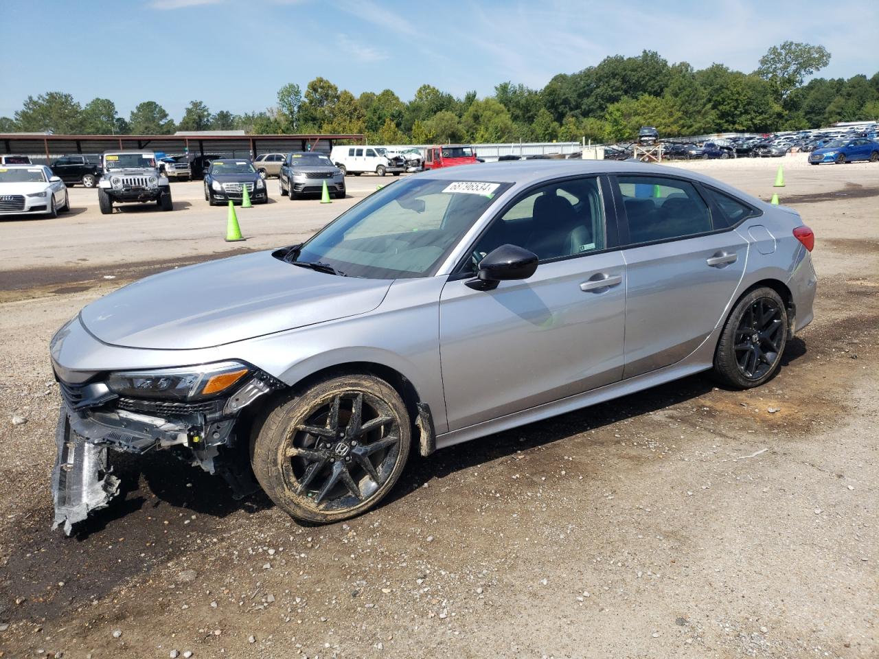 2022 HONDA CIVIC SPORT VIN:2HGFE2F54NH601314