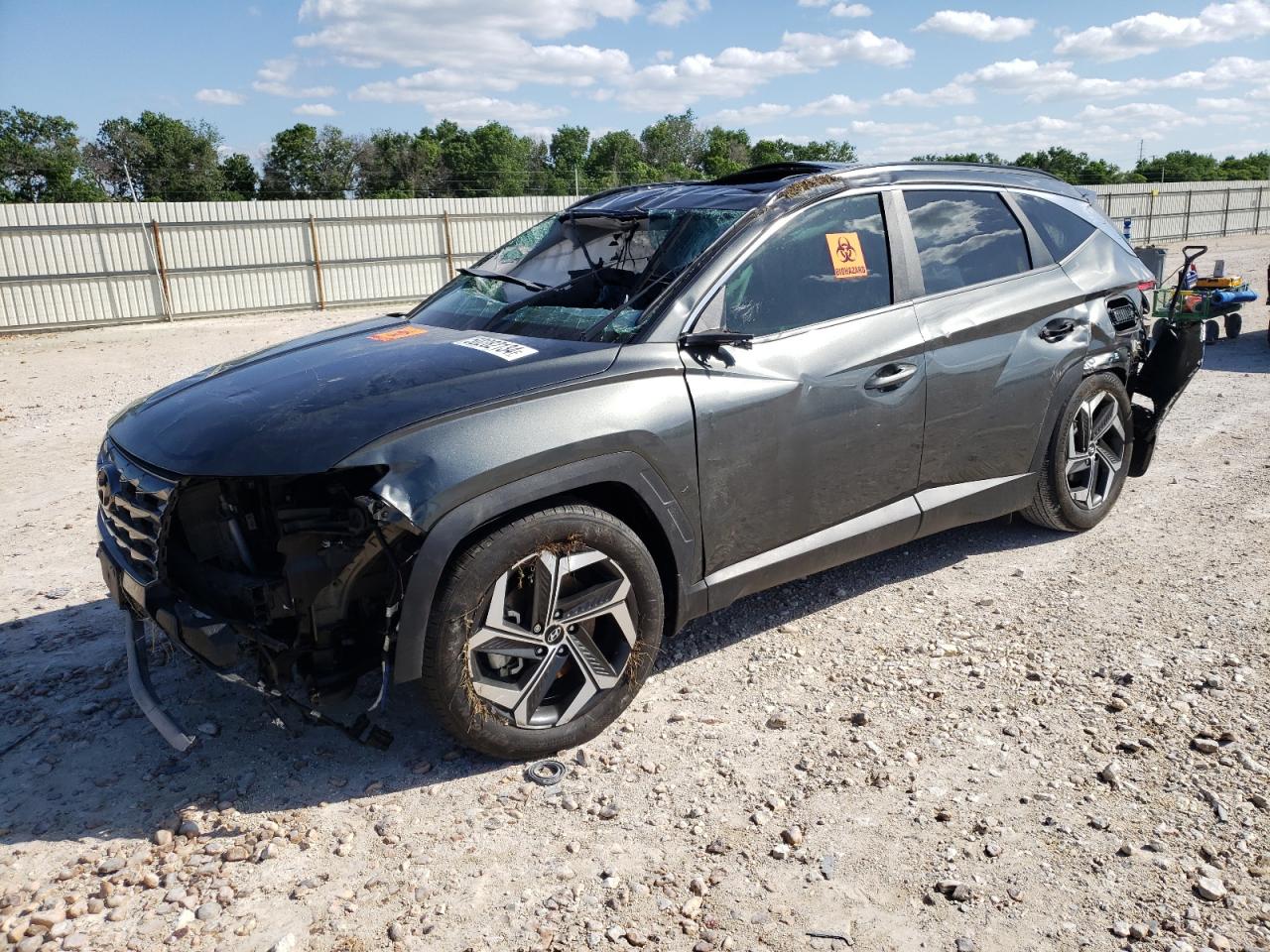 2022 HYUNDAI TUCSON SEL VIN:5NMJC3AE5NH064128
