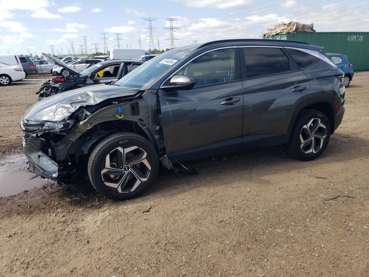 2022 HYUNDAI TUCSON SEL VIN:5NMJCCAE4NH114002