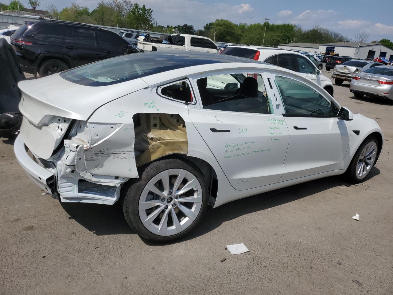 2023 TESLA MODEL 3  VIN:5YJ3E1EA9PF498314