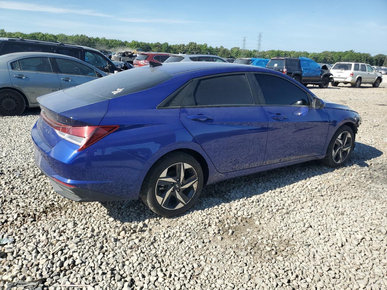 2023 HYUNDAI ELANTRA SEL VIN:KMHLS4AG3PU486540