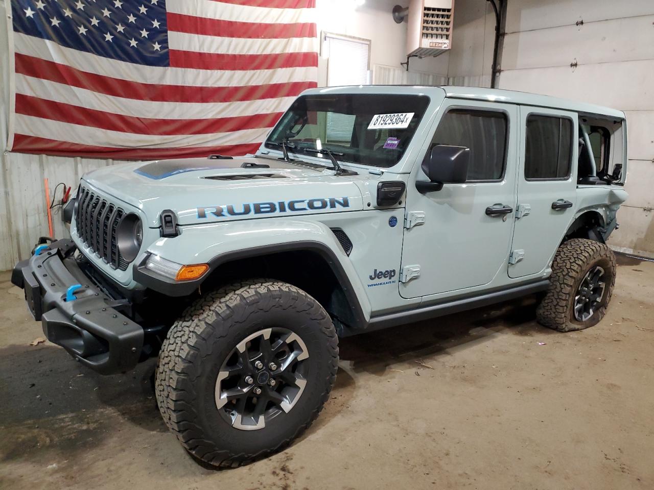 2024 JEEP WRANGLER RUBICON 4XE VIN:1C4RJXR64RW198743