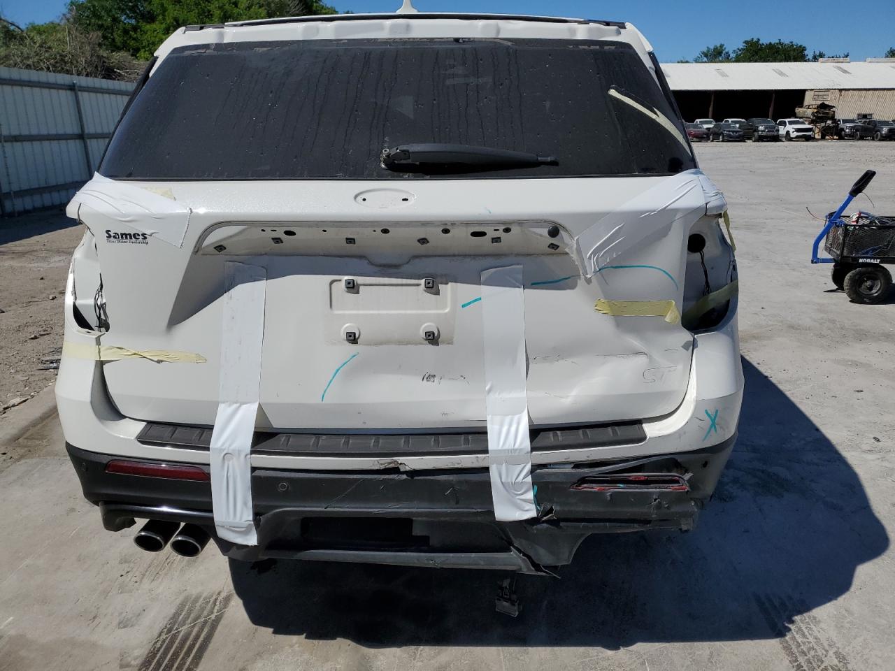 2022 FORD EXPLORER ST VIN:1FM5K8GCXNGA13301