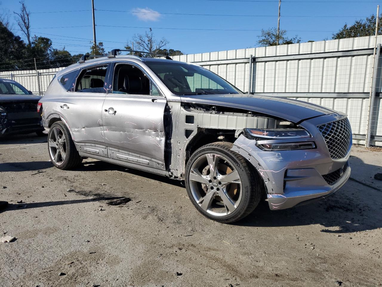 2022 GENESIS GV80 BASE VIN:KMUHCESCXNU083352