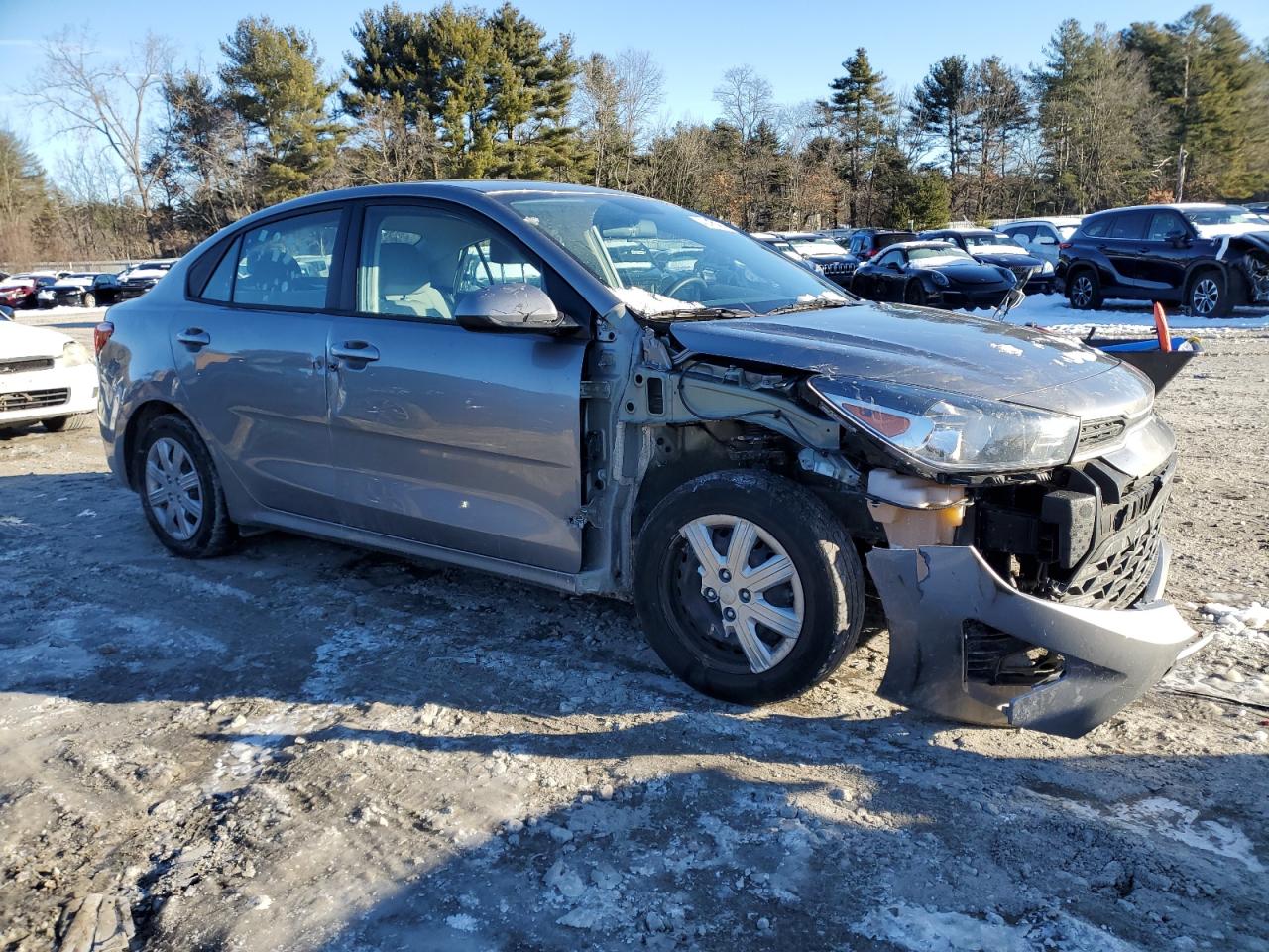2022 KIA RIO LX VIN:3KPA24AD3NE431177
