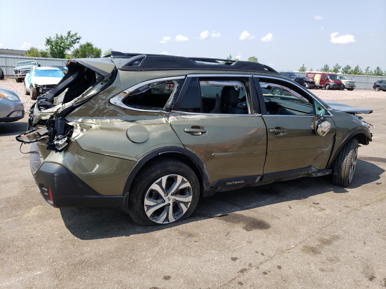 2022 SUBARU OUTBACK LIMITED VIN:WP0AA2A8XNS255297