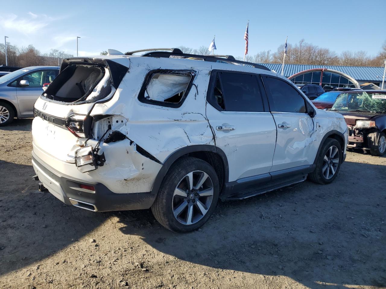 2023 HONDA PILOT TOURING VIN:5FNYG1H71PB036250