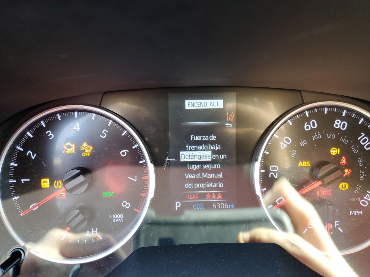 2022 TOYOTA RAV4 XLE VIN:2T3W1RFV6NC203820