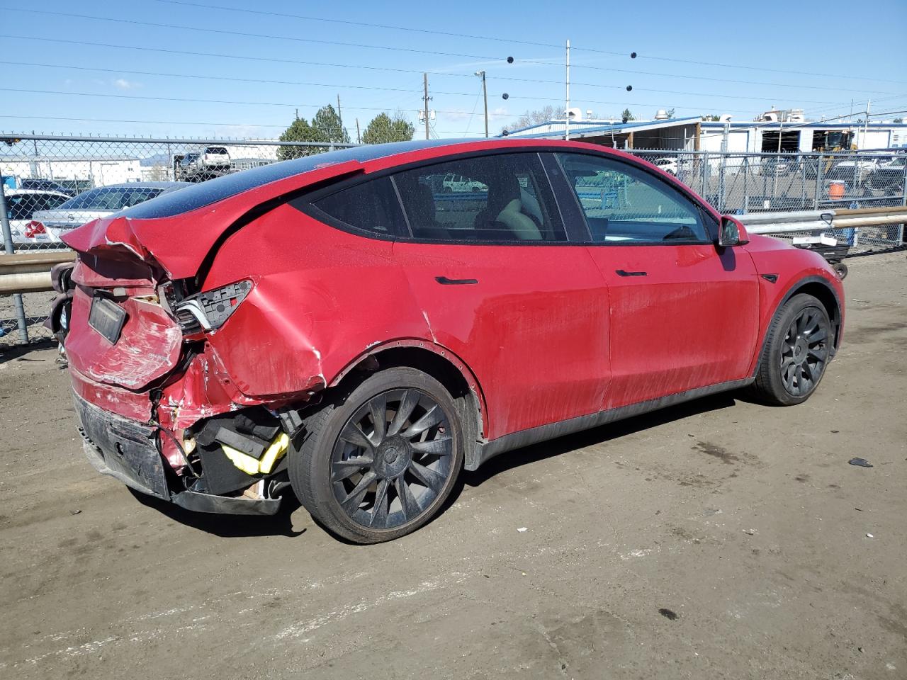 2023 TESLA MODEL Y  VIN:7SAYGAEE1PF642797