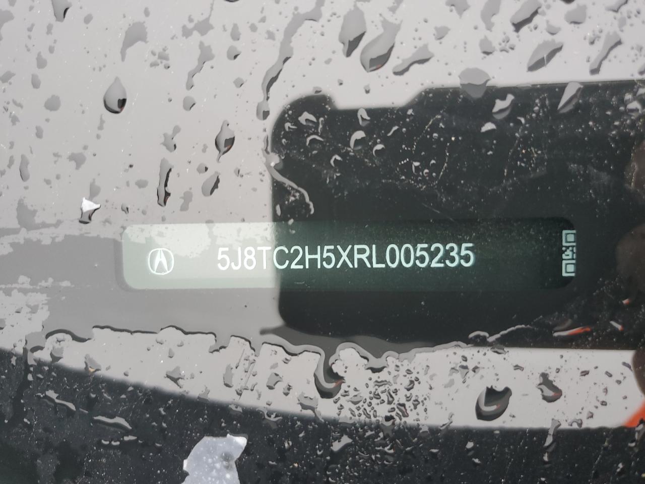 2024 ACURA RDX TECHNOLOGY VIN:5J8TC2H5XRL005235