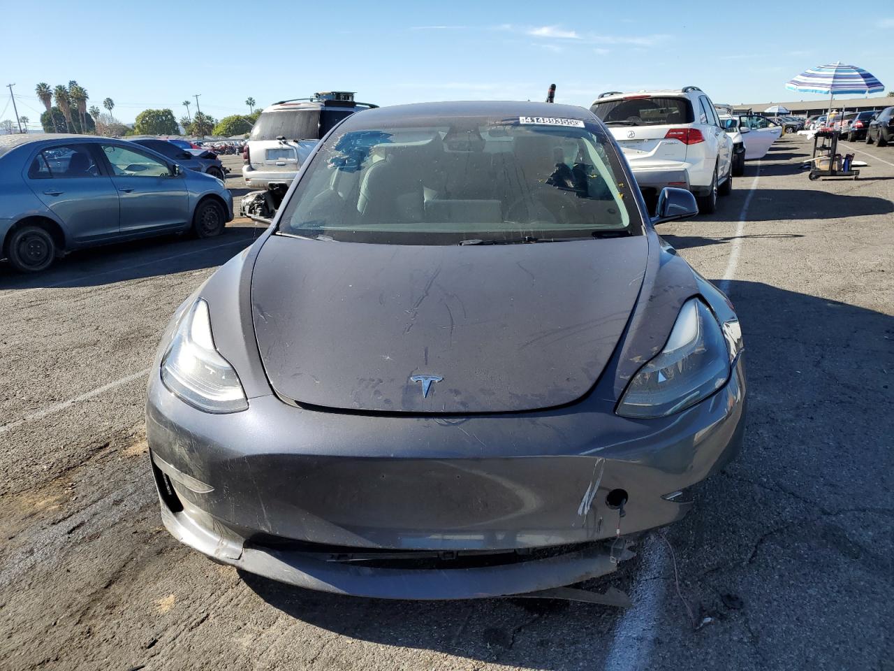2023 TESLA MODEL 3  VIN:5YJ3E1EA3PF447004