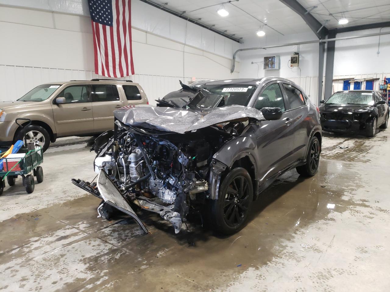 2022 HONDA HR-V SPORT VIN:3CZRU6H10NM770614
