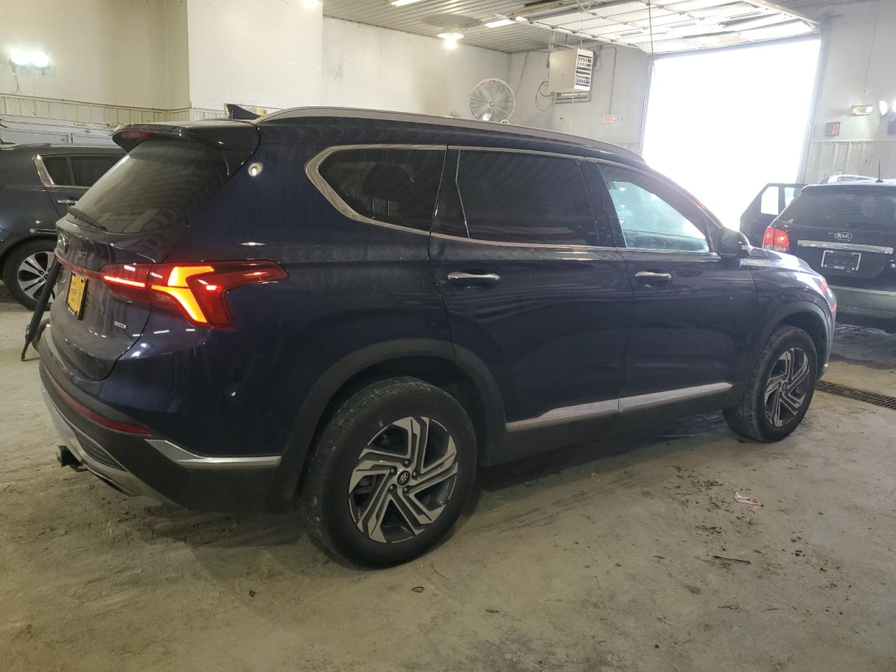 2022 HYUNDAI SANTA FE SEL VIN:5NMS3DAJ9NH473451