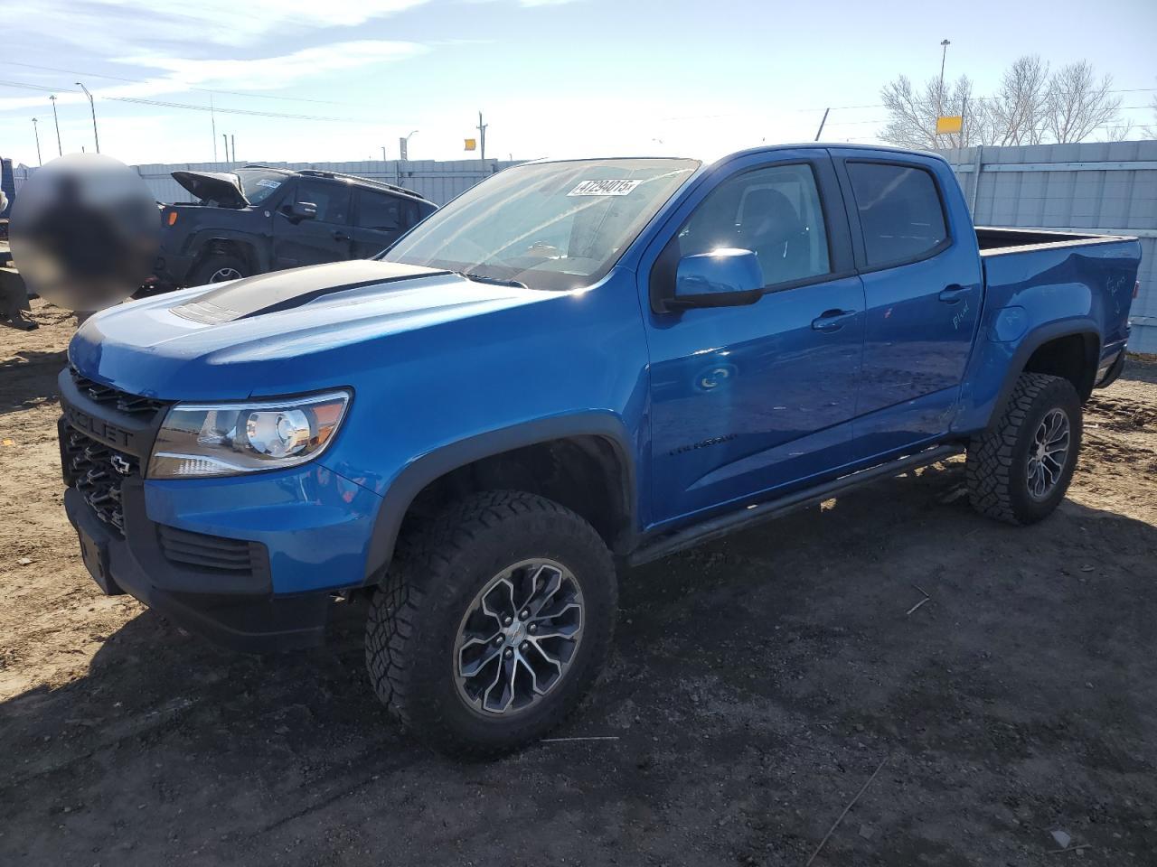 2022 CHEVROLET COLORADO ZR2 VIN:1GCGTEEN1N1318735