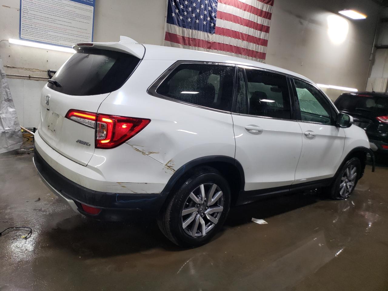 2022 HONDA PILOT EXL VIN:5FNYF6H53NB097837