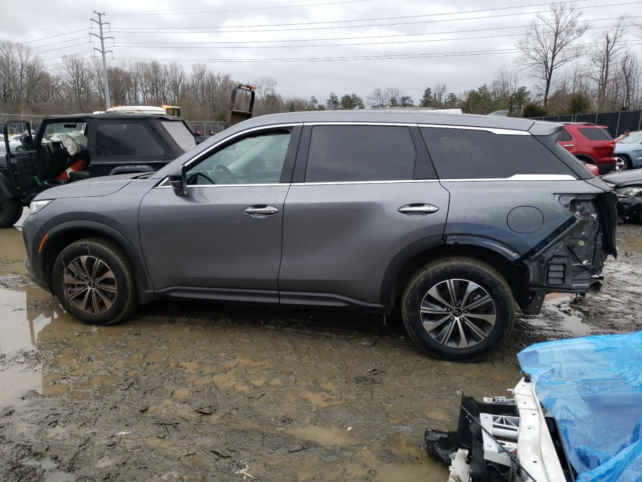 2023 INFINITI QX60 PURE VIN:KMHTC6AD7CU076073